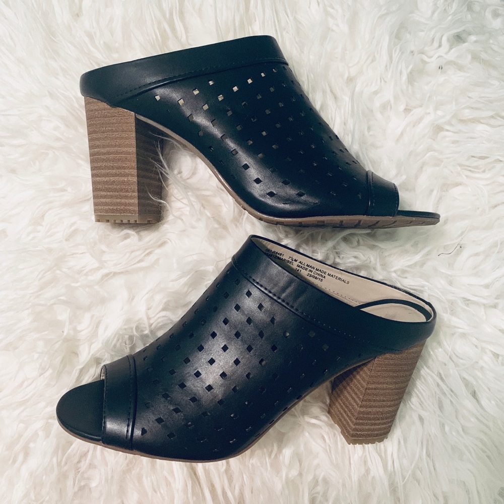 Open toe heels